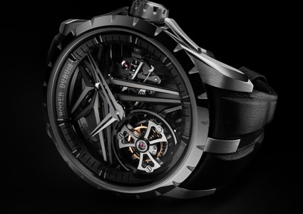 Excalibur Grey Dlc Titanium 42mm Roger Dubuis