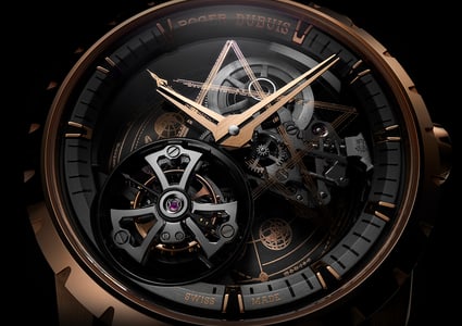 Roger Dubuis X Dr Woo watch detail