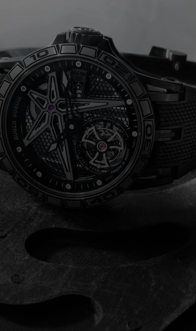 ROGER DUBUIS X PIRELLI header image watch on tyre