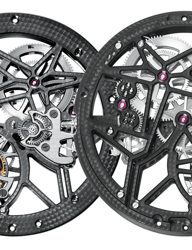 Roger Dubuis RD505SQ front and back details view