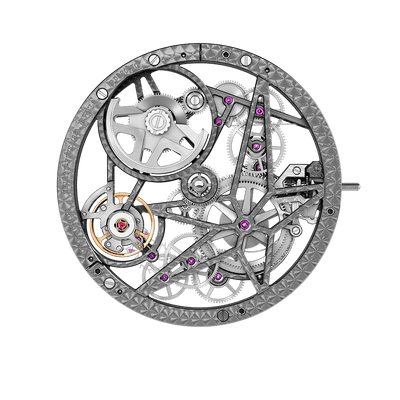 RD820SQ | Automatic skeleton watch with micro-rotor