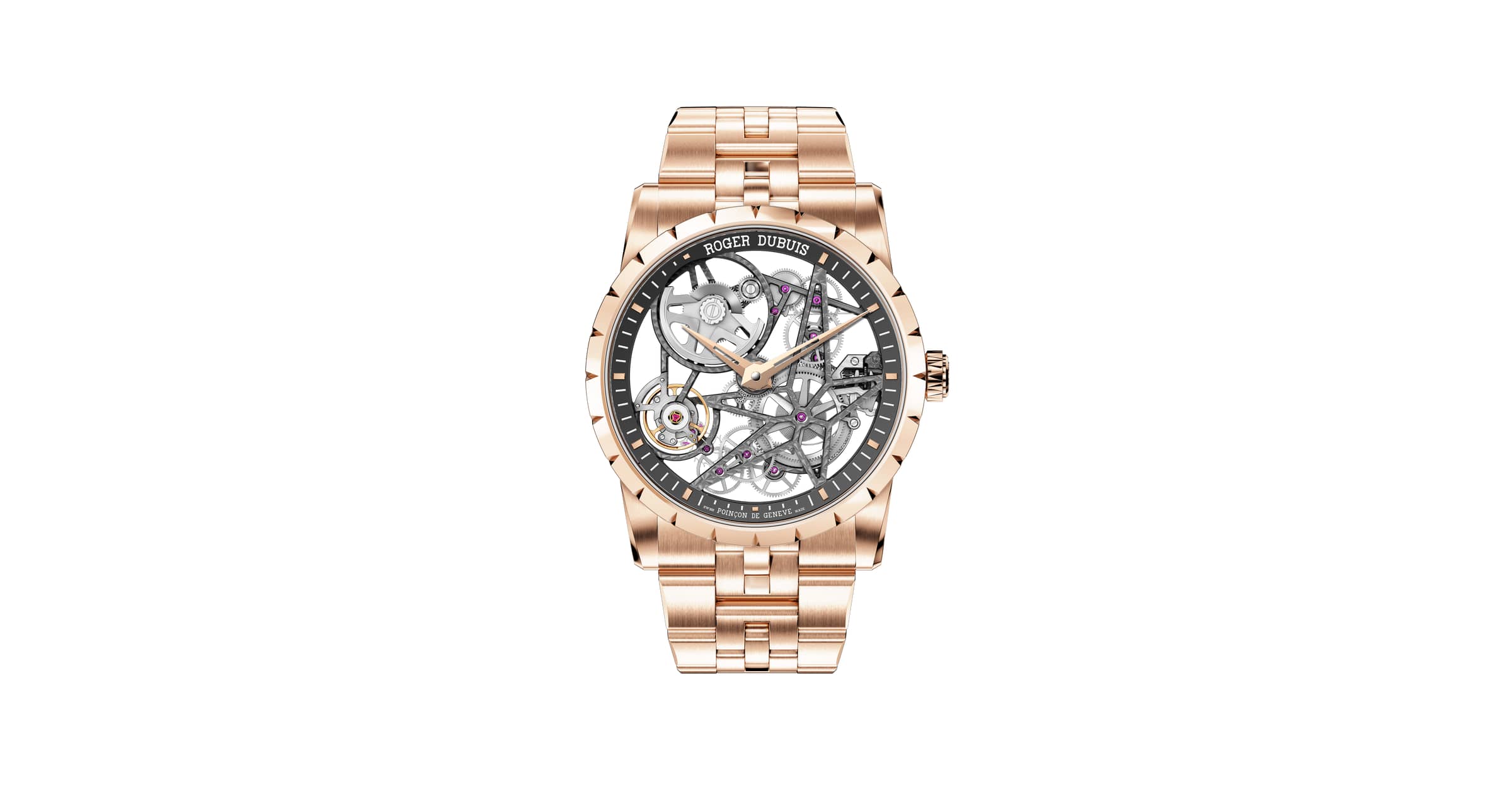 Roger dubuis clearance excalibur rose gold