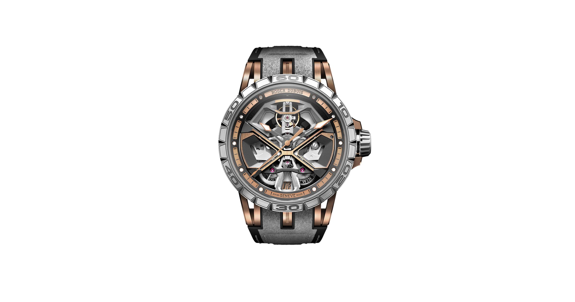 Excalibur Spider Huracán Pink Gold 45mm - Roger Dubuis