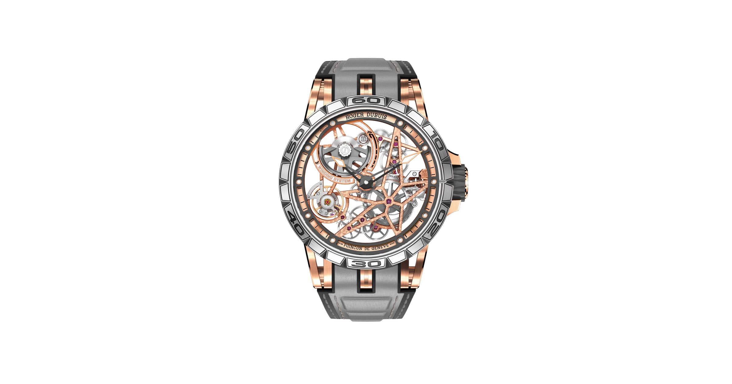 Excalibur Spider MB ピンクゴールド 45ミリ - Roger Dubuis