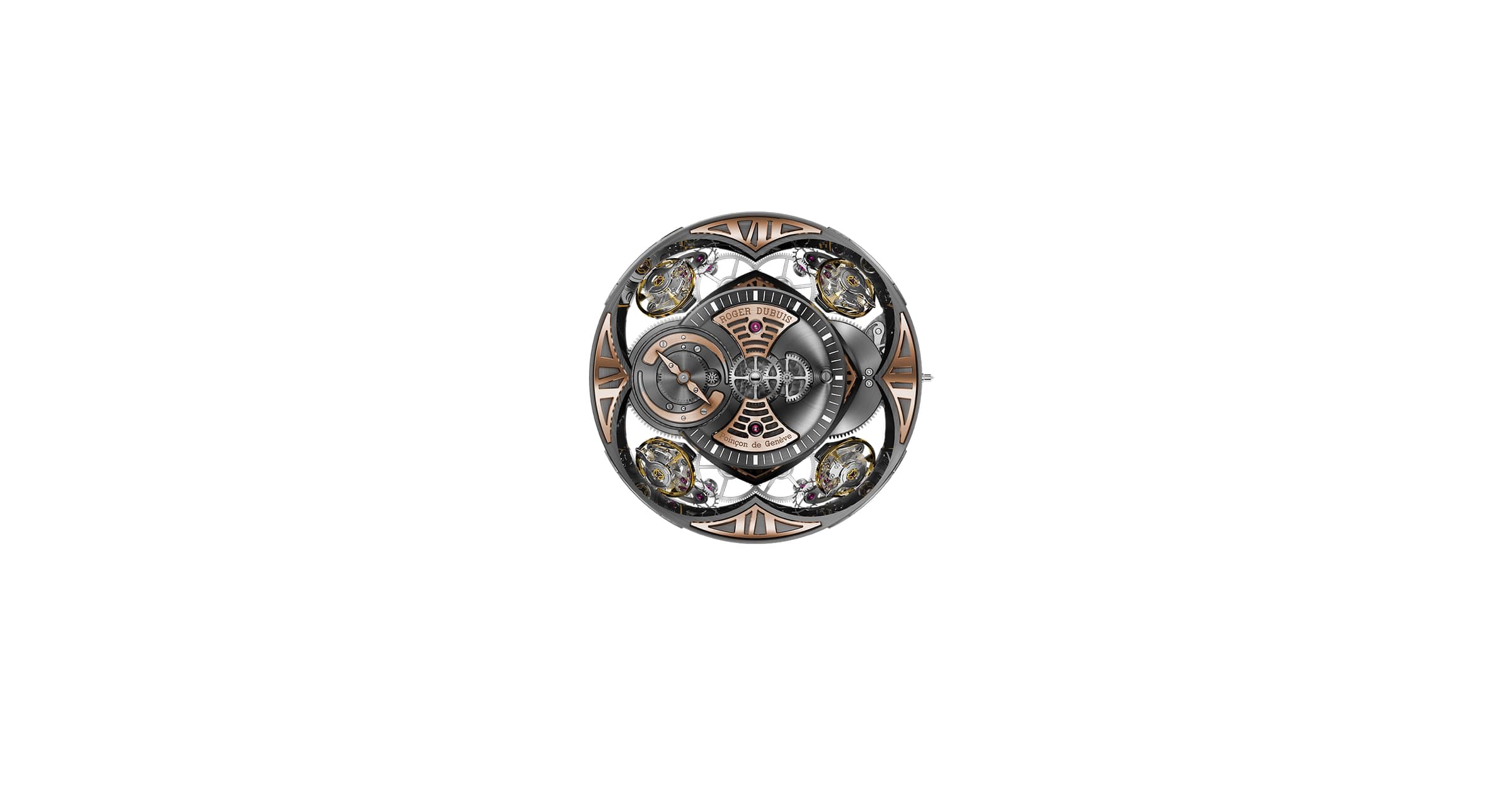 RD101 | Quatuor四游丝摆轮机芯- Roger Dubuis