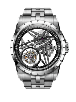 ナイツ オブ ザ ラウンドテーブル ダマスカスチタン 45ミリ - Roger Dubuis