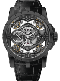 Quatuor 48毫米黑色DLC塗層鈦金屬腕錶