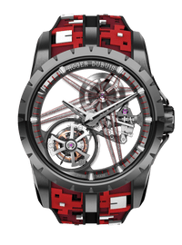 Excalibur Excalibur 42毫米灰色DLC塗層鈦金屬腕錶