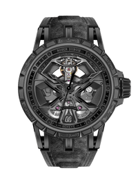 Excalibur Spider Huracàn Black DLC Titanium 45mm
