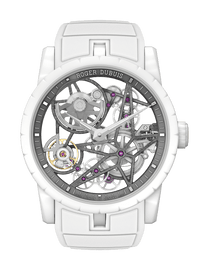 EXCALIBUR 42毫米MCF白色礦物複合纖維腕錶