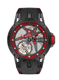 Excalibur Spider Pirelli Black DLC titanium 39mm