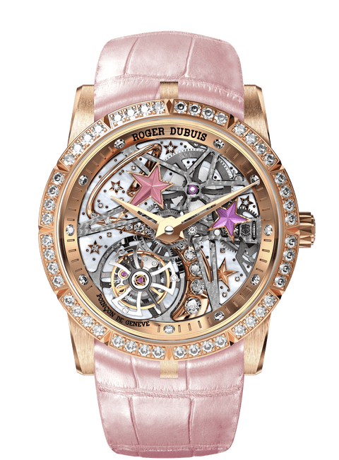 ROGER DUBUIS - EXCALIBUR SHOOTING STAR PINK GOLD 36MM