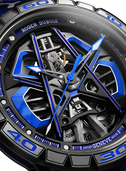 Excalibur Spider Huracán Sterrato MB チタン 45ミリ - Roger Dubuis