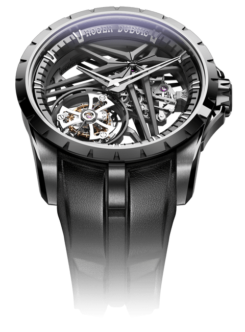 Excalibur Grey Dlc Titanium 42mm Roger Dubuis