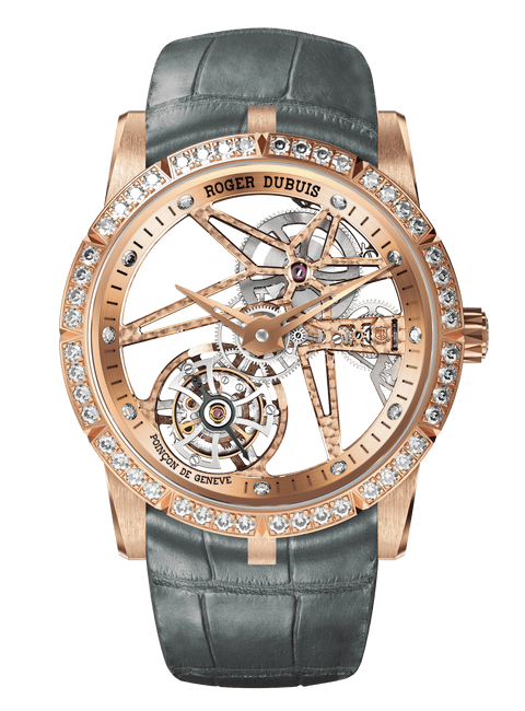 Excalibur王者系列pink Gold 36mm Roger Dubuis