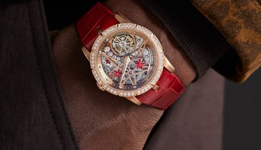 エクスカリバー Shooting Star Pink Gold 36mm - Roger Dubuis