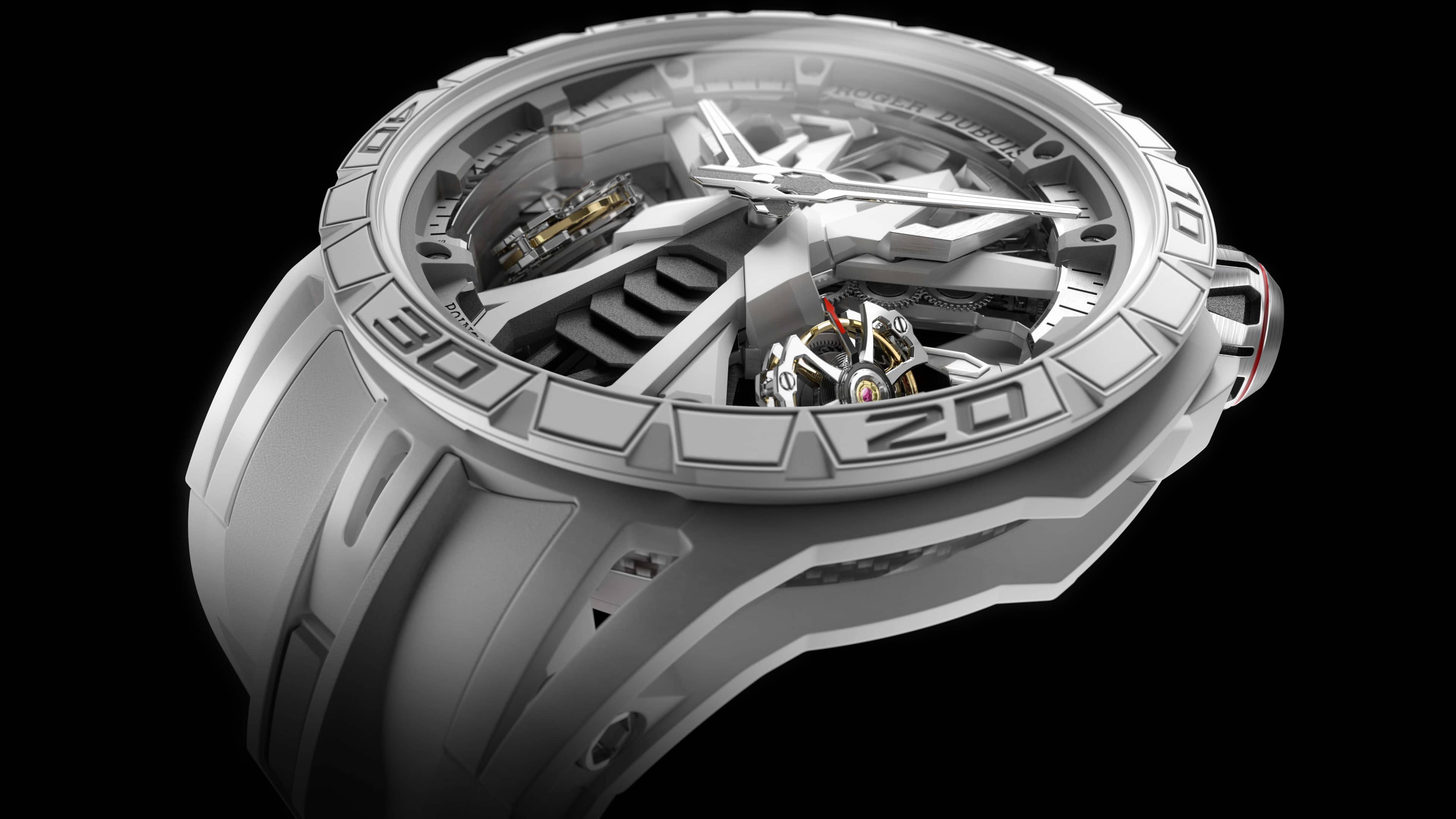 The Roger Dubuis Excalibur Monobalancier Gets a Hypnotic Touch in  Collaboration with Artist Hajime Sorayama | WatchTime - USA's No.1 Watch  Magazine